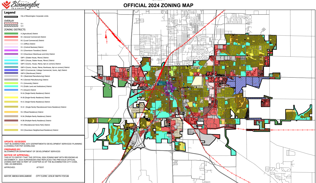 2024 Zoning Map